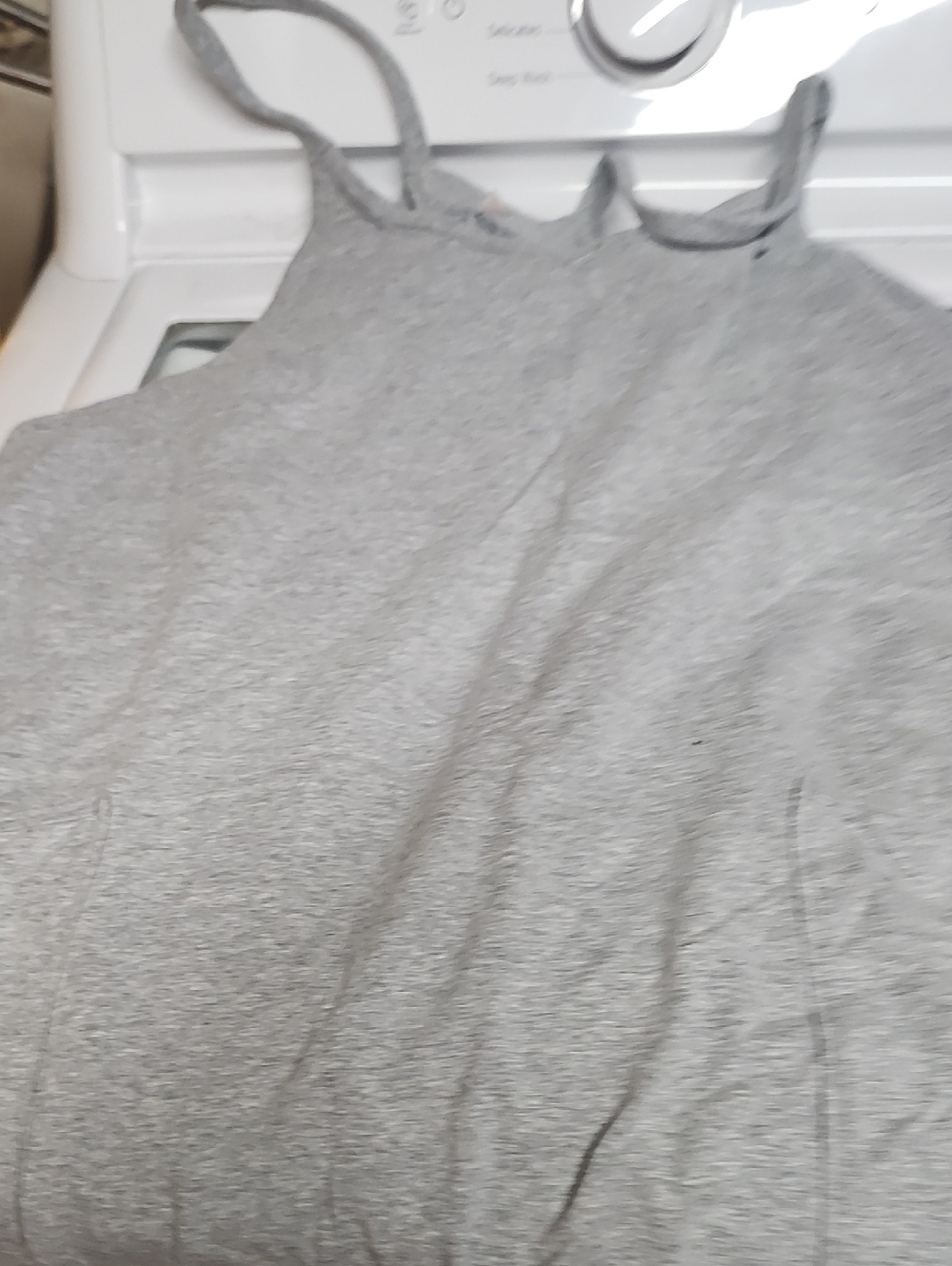 Free People Gray Sleeveless Tank Top
